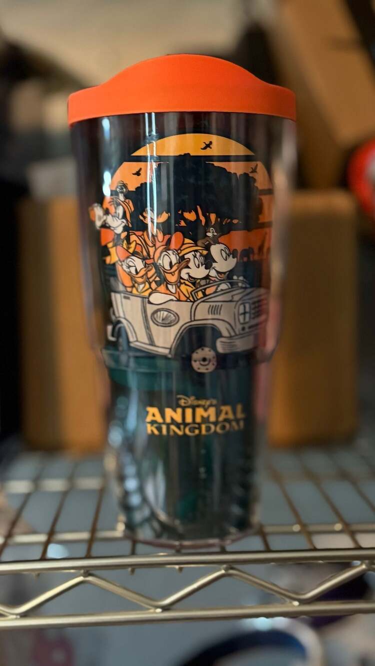 Disney Parks Tervis Tumbler Animal Kingdom Outdoor Adventure Mickey NWT